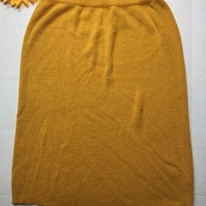 ann wi Skirts - Vintage Yellow Skirt ann wi Skirts - Vintage Yellow Skirt